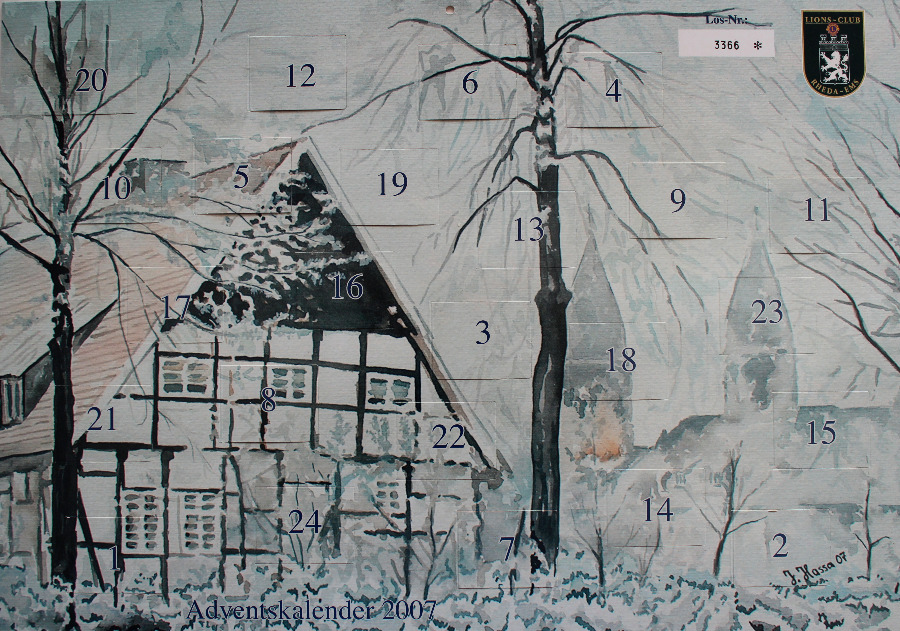 Lions Adventskalender 2007